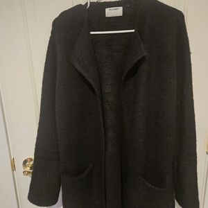 Old Navy Women's Charcoal Cardigan